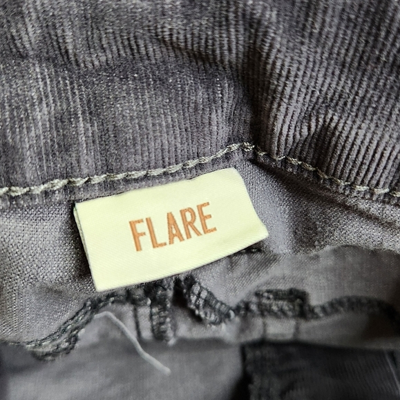 ARIAT Corduroy Flare Jean Dark Gray Womens Size 28 - Picture 13 of 14